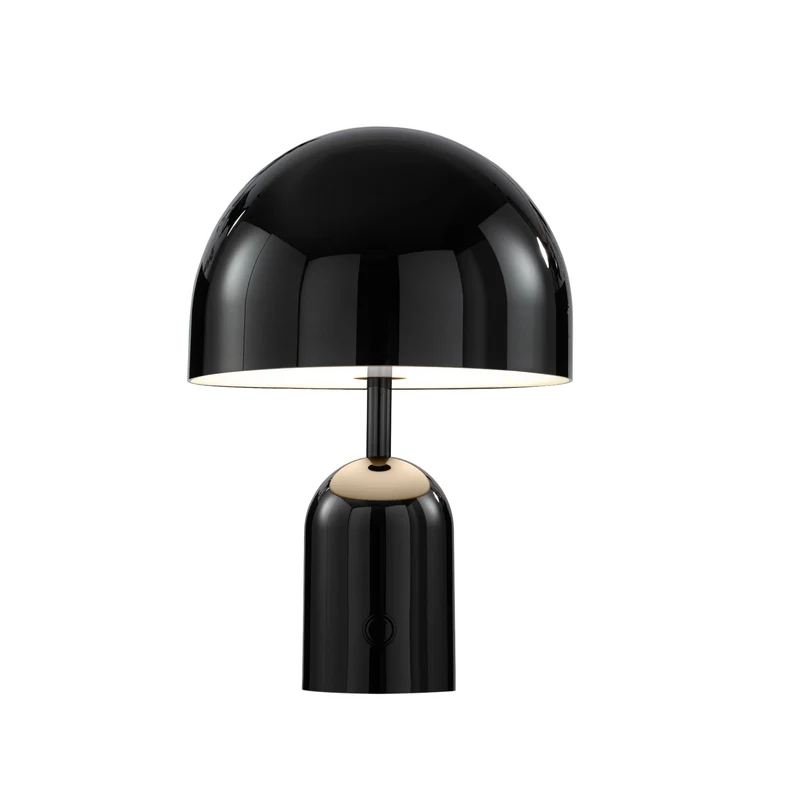 Bell Table Light in High-Gloss Black