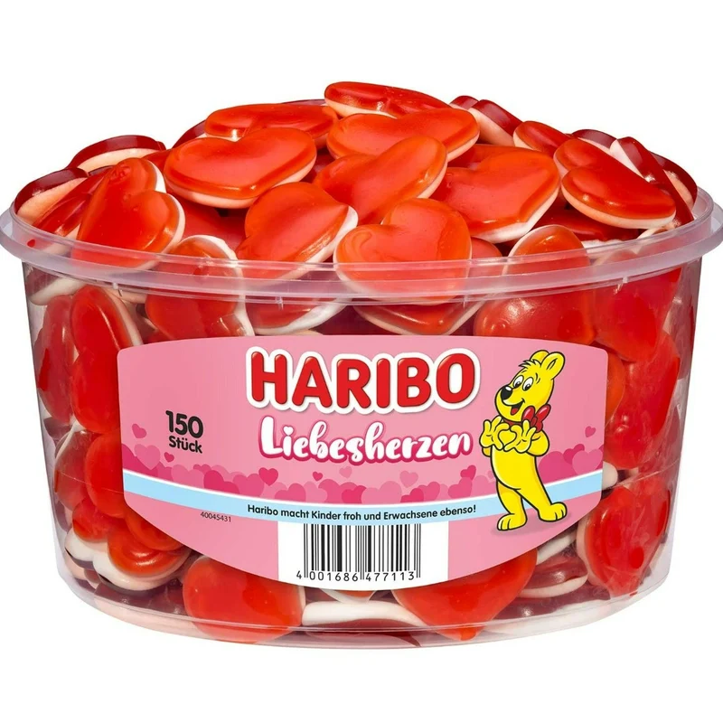 Haribo Liebesherzen (150 Stück)