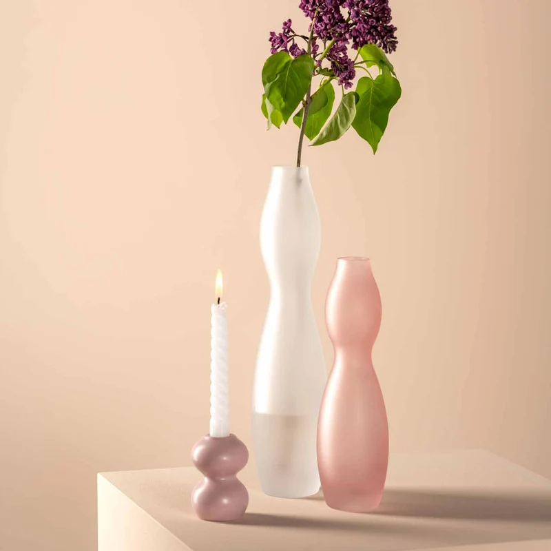 Vase VIVACE 34 cm satiniert