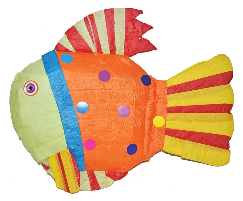 Pinata "Regenbogen Fisch" | 59x45x10cm