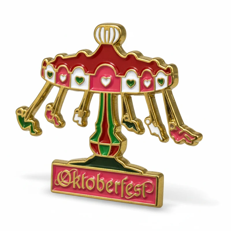 Anstecker Oktoberfest™ Pin Kettenkarussell