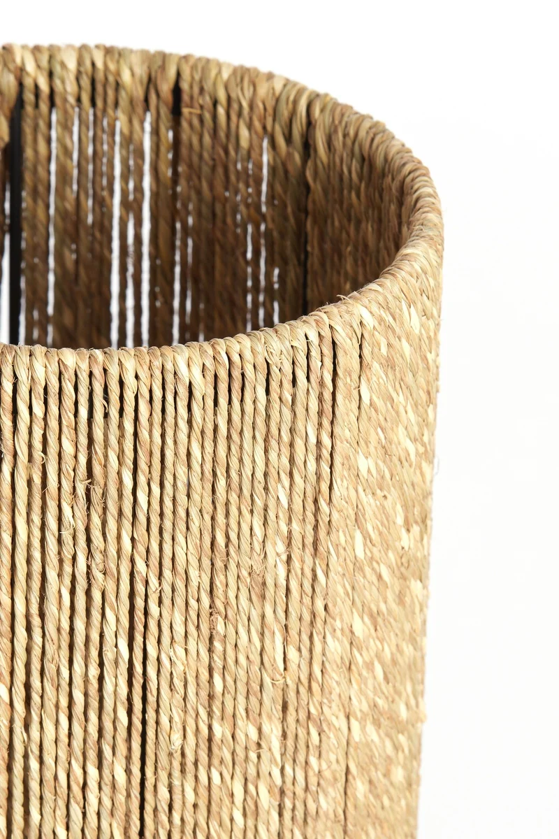 Tischleuchte PITINO naturbraun Ø31,5x51cm