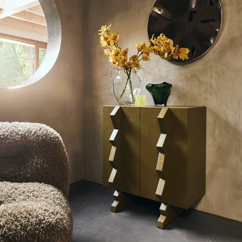Sideboard Forma Olive Green - HKliving