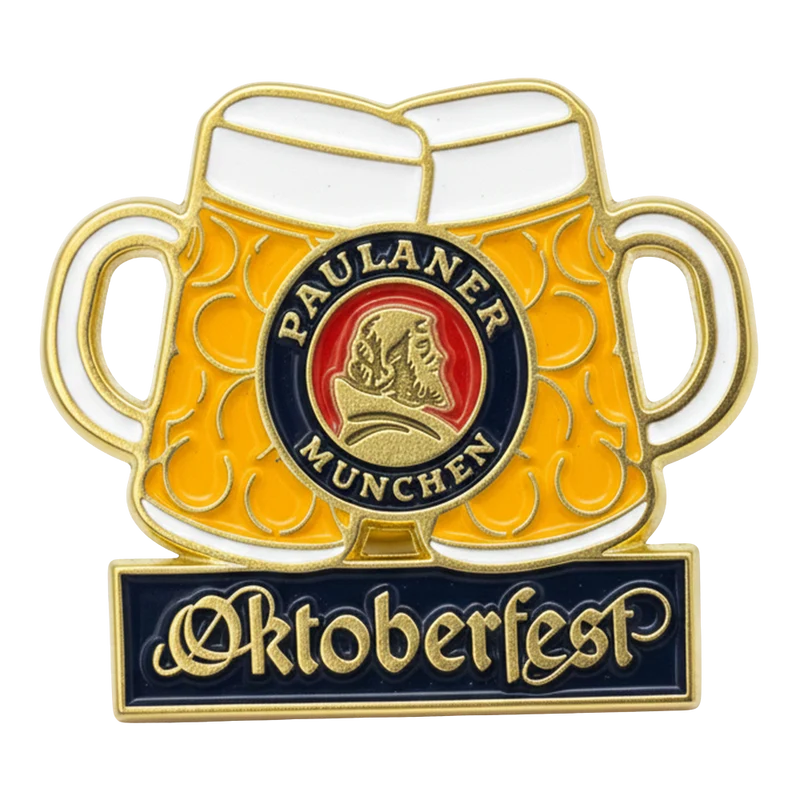 Anstecker Oktoberfest™ Pin Paulaner Doppelbierkrug