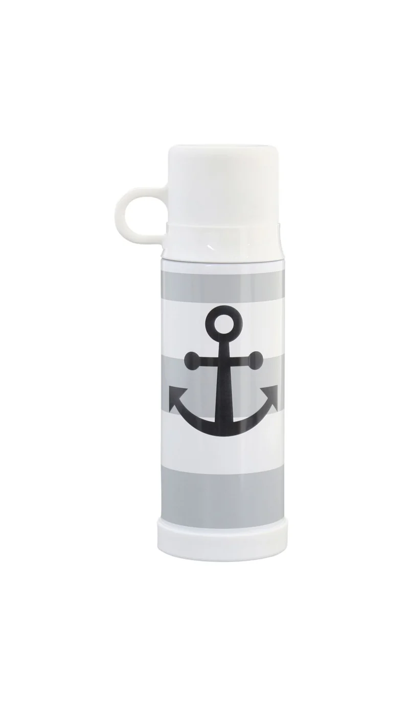 Thermosflasche ANKER 500 ml | Stahl Isolierflasche mit Becher für kalt + warm
