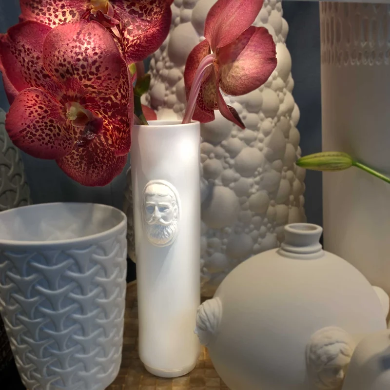 Porzellan Vase "Camee"