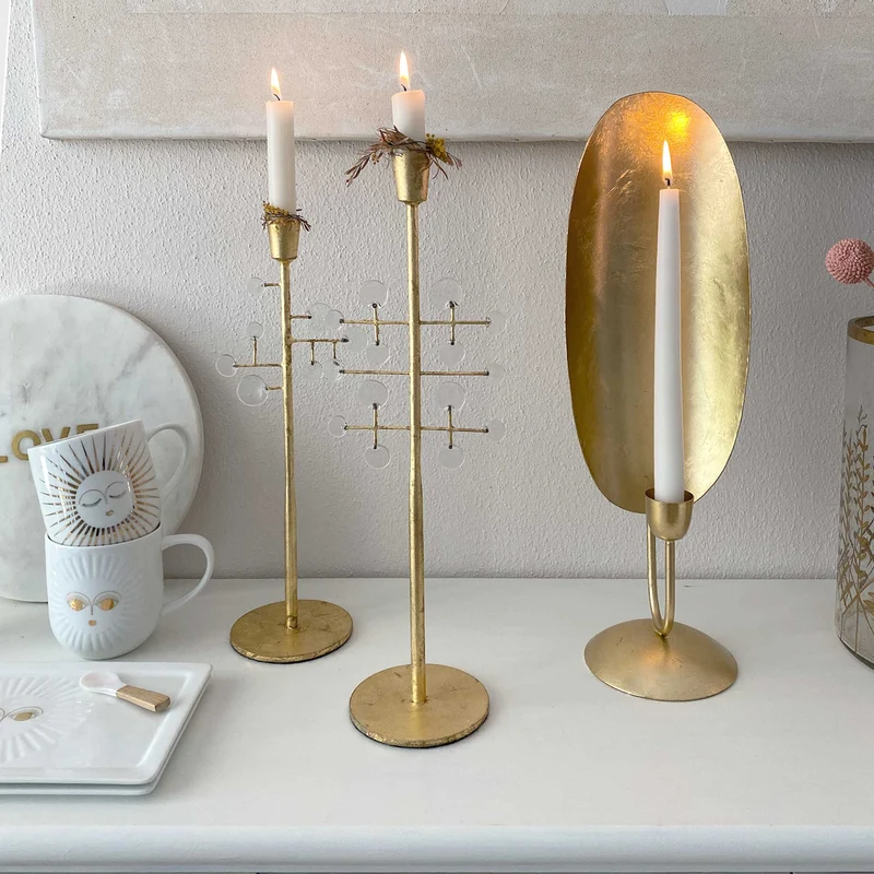 Kerzenständer Gold "Amira & Amor"