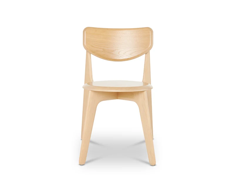 Slab Dining Chair – Natural Brushed Oak