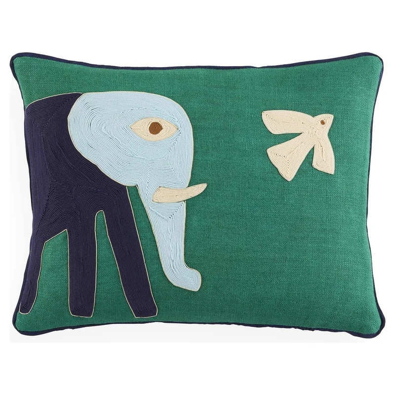 Kissen UK KIT PLAYA ELEPHANT grün