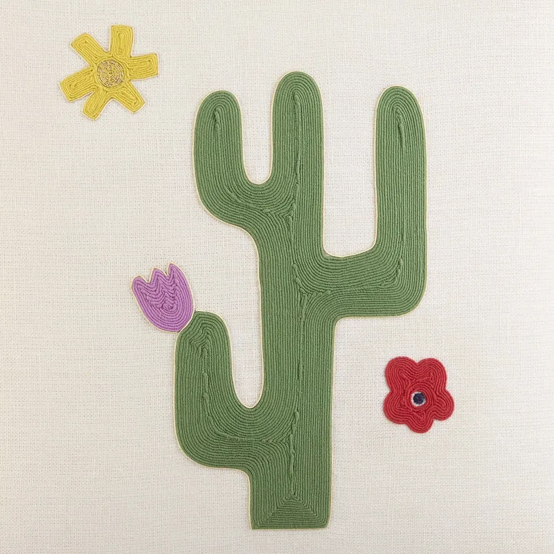 Kissen UK KIT PLAYA CACTUS weiß