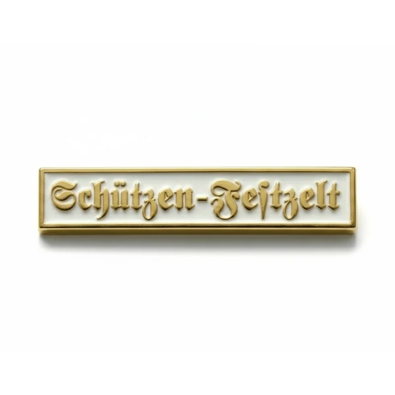 Anstecker Schützen-Festzelt Schriftzug