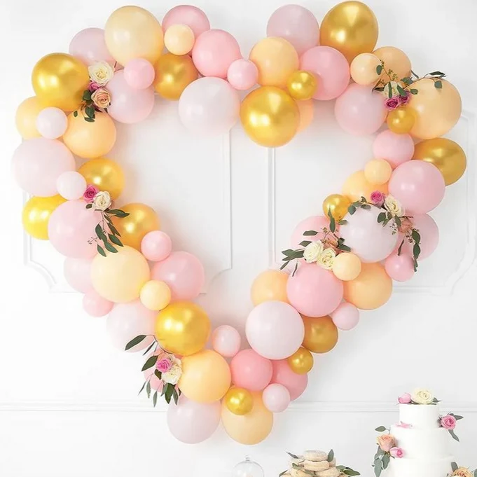 Ballon Girlande Set Herz