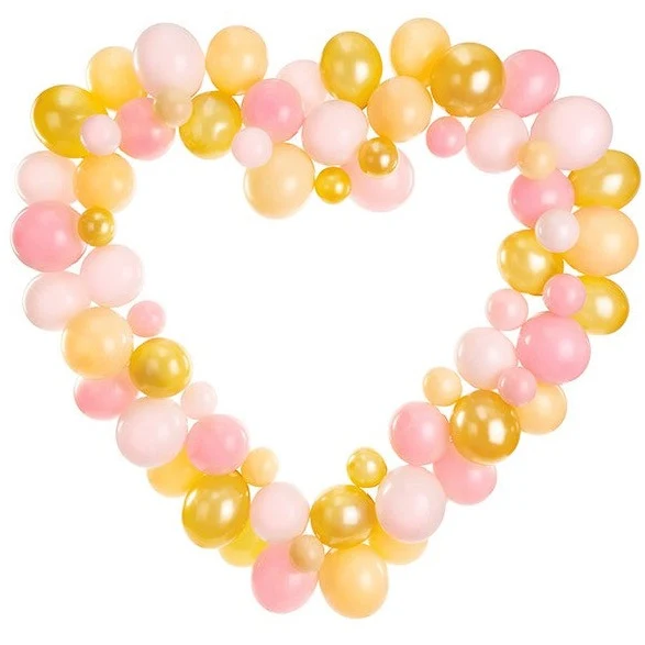 Ballon Girlande Set Herz
