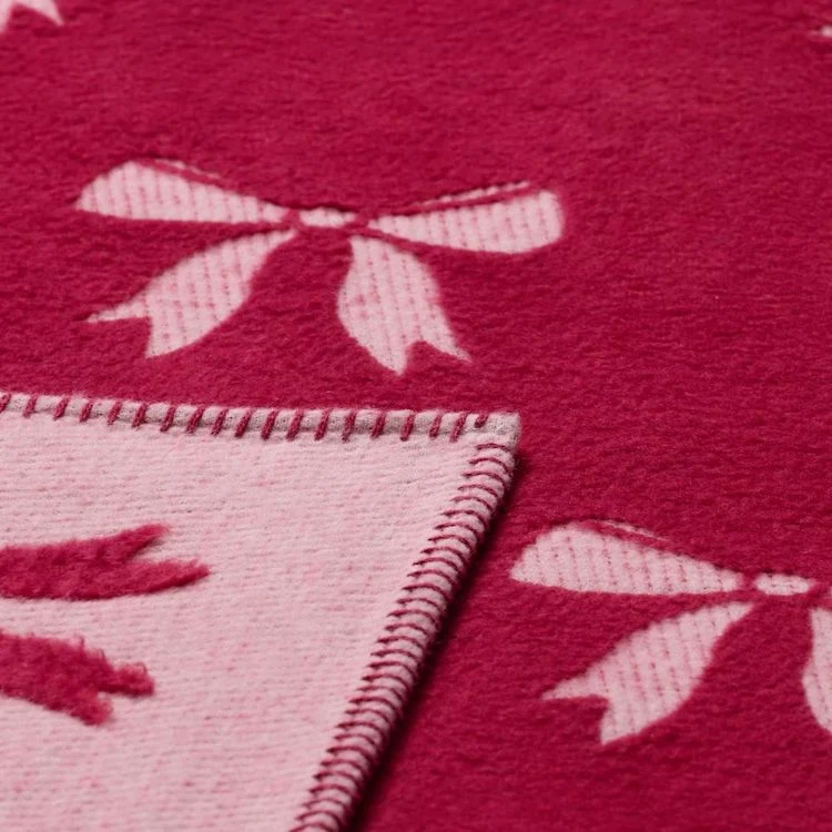 CARLA Plaid Schleifen rot