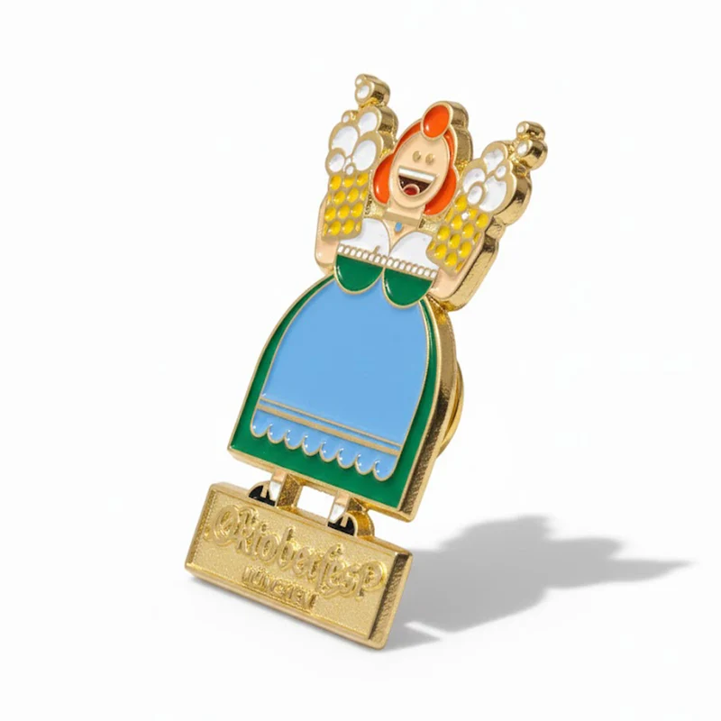 Anstecker Oktoberfest™ Pin Happy Bayern Vroni