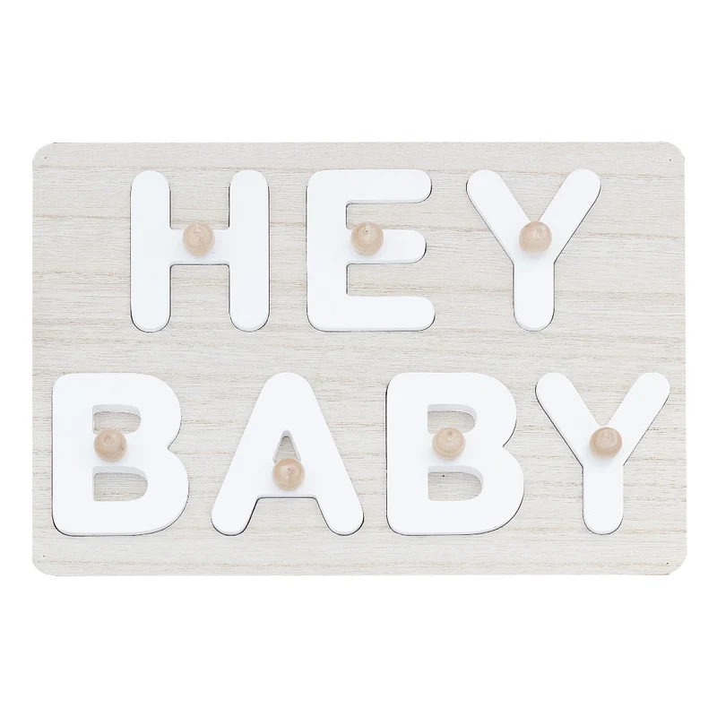 Gästebuch Babyparty Steckpuzzle