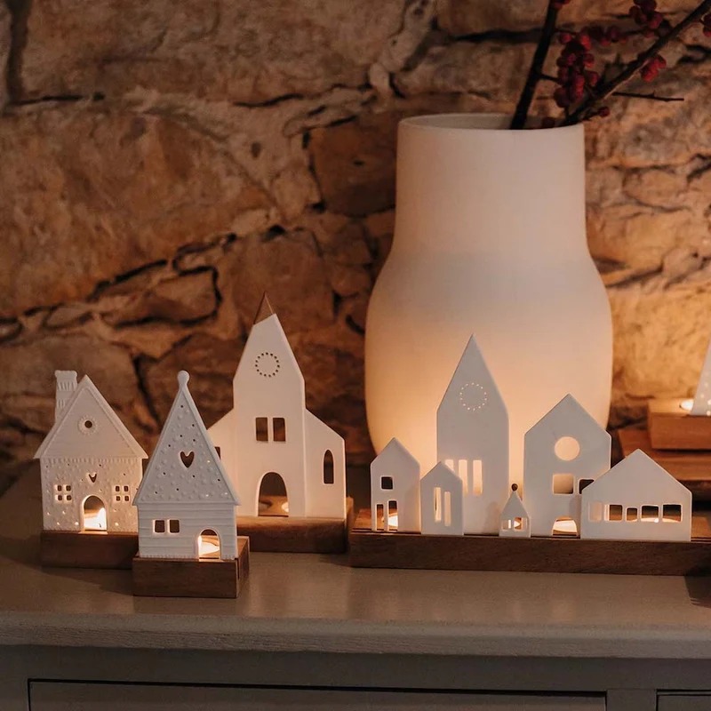 Räder Lichtobjekt Lebkuchenhaus Herz