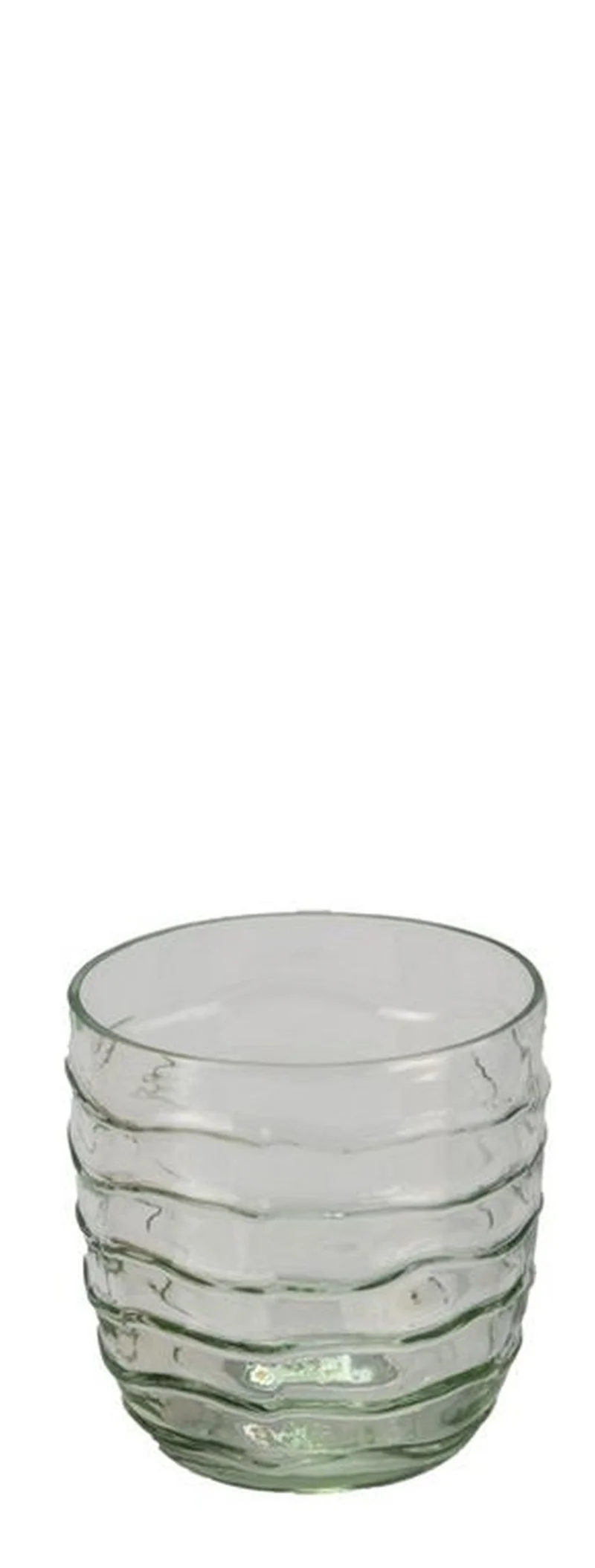 Windlicht klar Teelichthalter ORIA | Glas ca. 8x7,5 cm | HOME SOCIETY