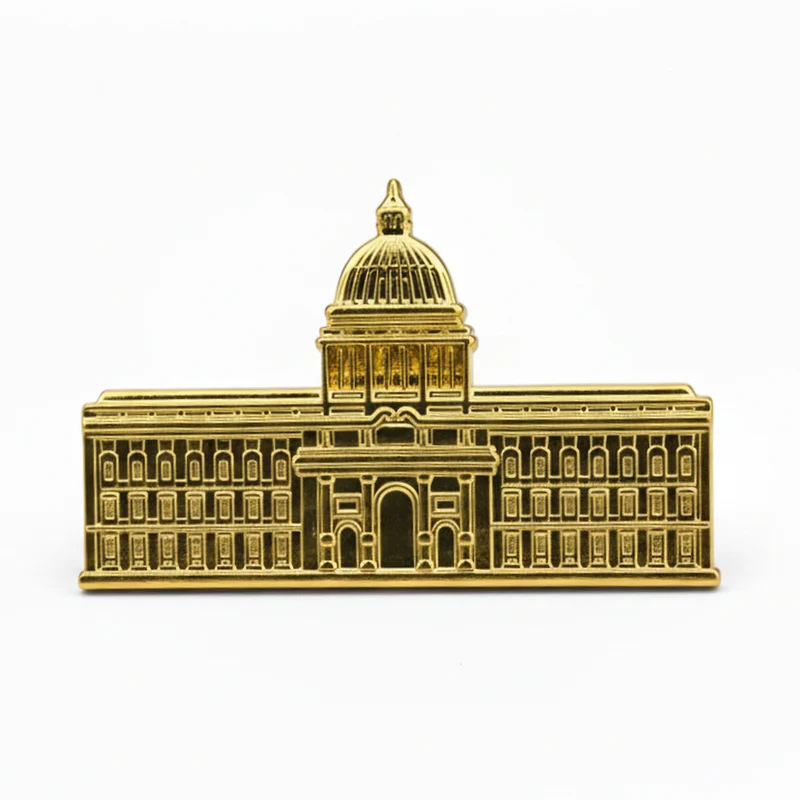 Anstecker Berliner Schloss gold