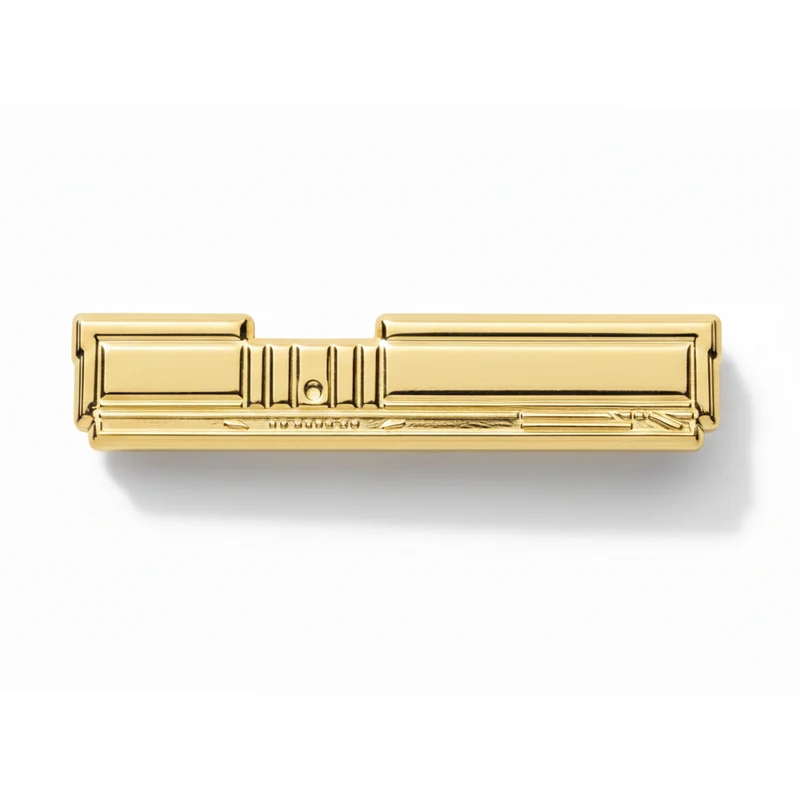 Anstecker Palast der Republik gold