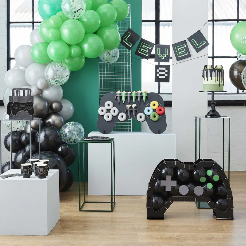 Pappteller Gaming Party (8 Stück)