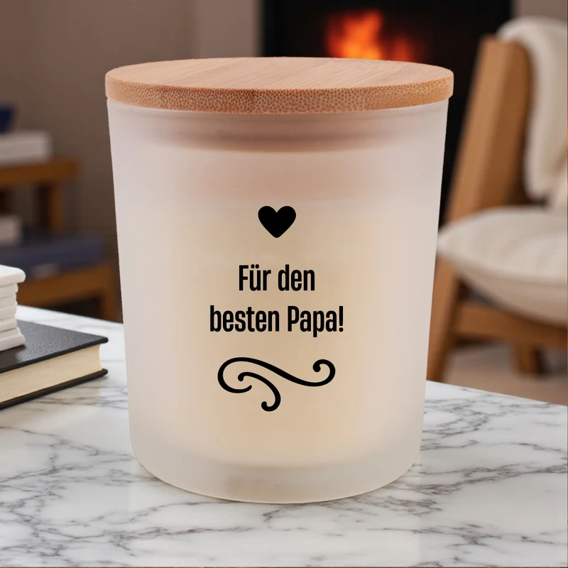 Duftkerze "Für den besten Papa!"