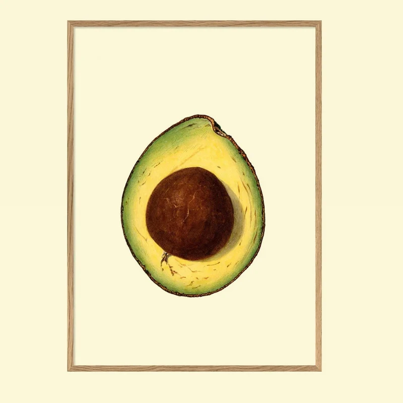 Kunstdruck 'Avocado Open' Poster - The Dybdahl Co