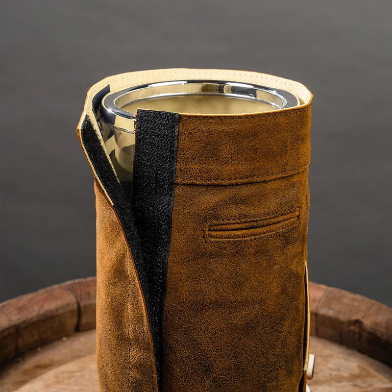 Weinkühler Lederhose Lederhose Stone