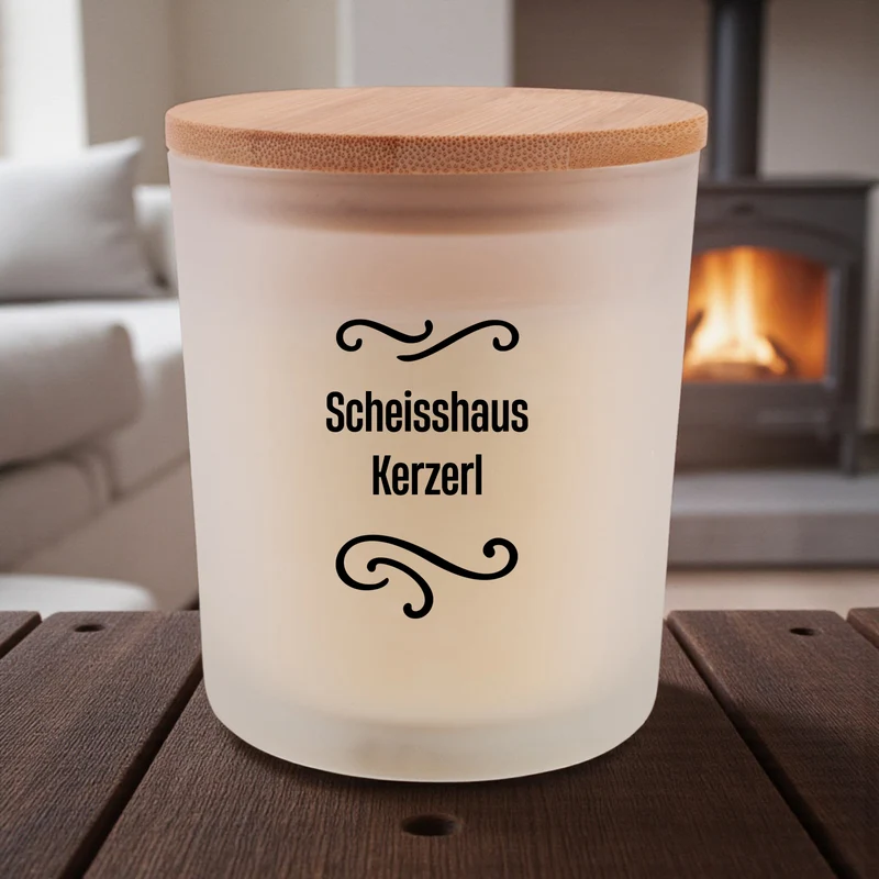 Duftkerze "Scheisshaus Kerzerl"