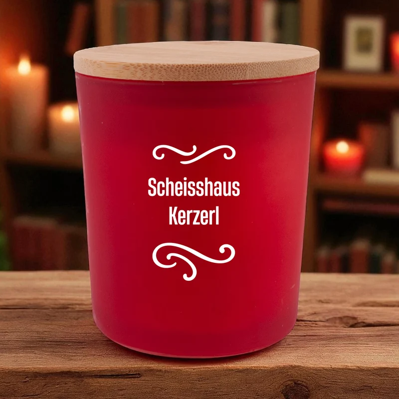 Duftkerze "Scheisshaus Kerzerl"