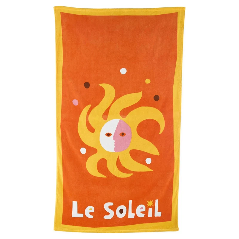 Strandtuch PLAYA LE SOLEIL orange