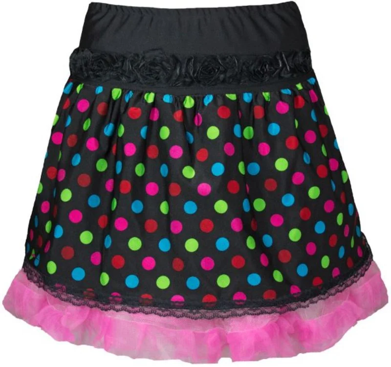 Petticoat Rock "Perdita" mit Punkten für Damen