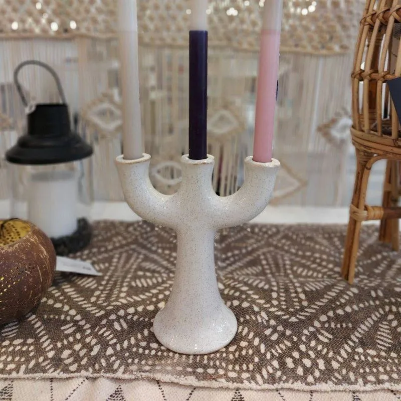 Kerzen-Vorteils-3er-Set TWO TONE DIP DYE CANDLES ca. 29,5 cm