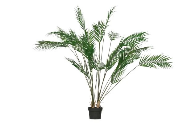 Pflanze PALME Kunstpflanze ca. 110 cm Fächerpalme aus der Kollektion WOOOD