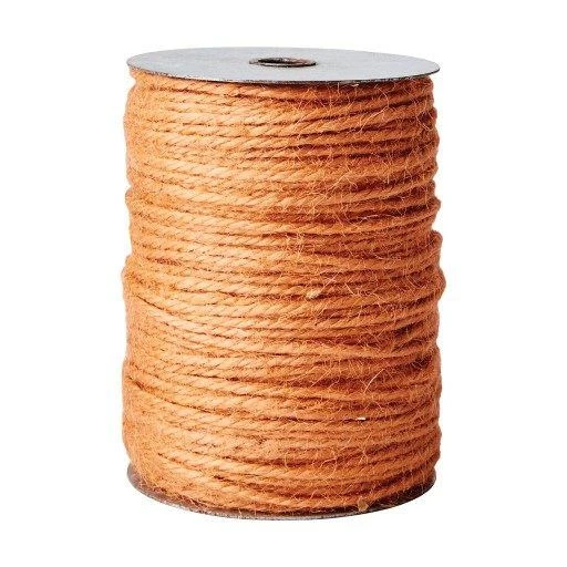 Jute Schnur orange BIND 100 m | Stärke 2mm | Dekoband auf Spule | Affari of Sweden