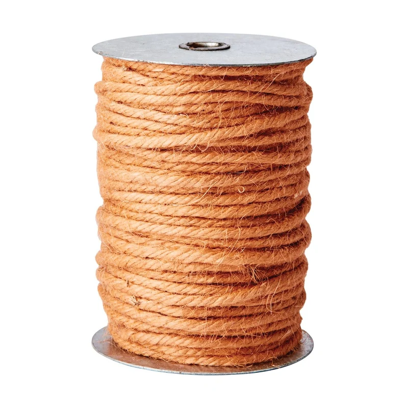 Jute Schnur orange BIND 33 Meter Stärke 4 mm | Dekoband auf Spule | Affari of Sweden