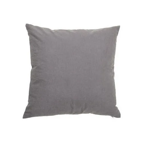 Bloomingville Kissen grau STORMY mit Füllkissen | 50x50 cm | Baumwolle