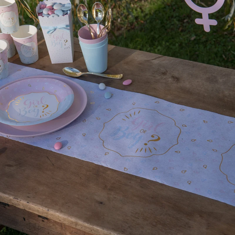 Gender Reveal Tischläufer (3m)
