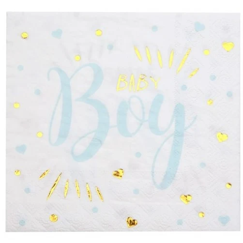 Baby Shower Servietten Boy (20 Stück)