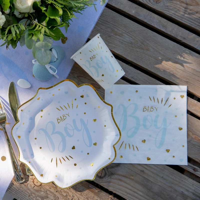 Baby Shower Servietten Boy (20 Stück)