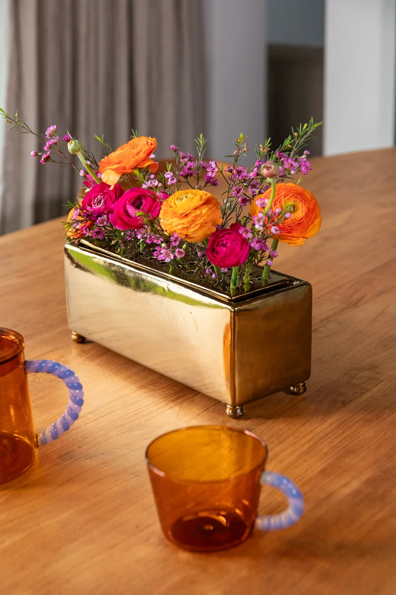 Teetassen-Set „Duet Glass Amber“ · 2er-Set