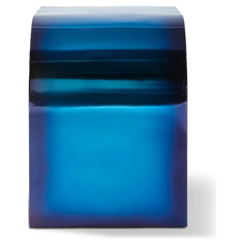 skulpturaler Beistelltisch KOMBO blau