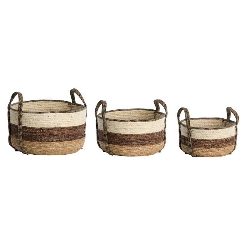 Korb KINSALE 3er Set max ø33x23 cm versch. Farben