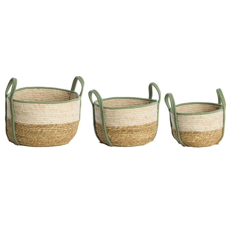 Korb KINSALE 3er Set max ø33x23 cm versch. Farben