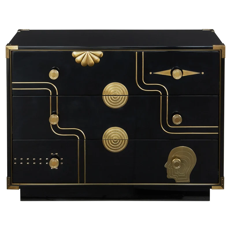 Kommode GALA CHEST schwarz
