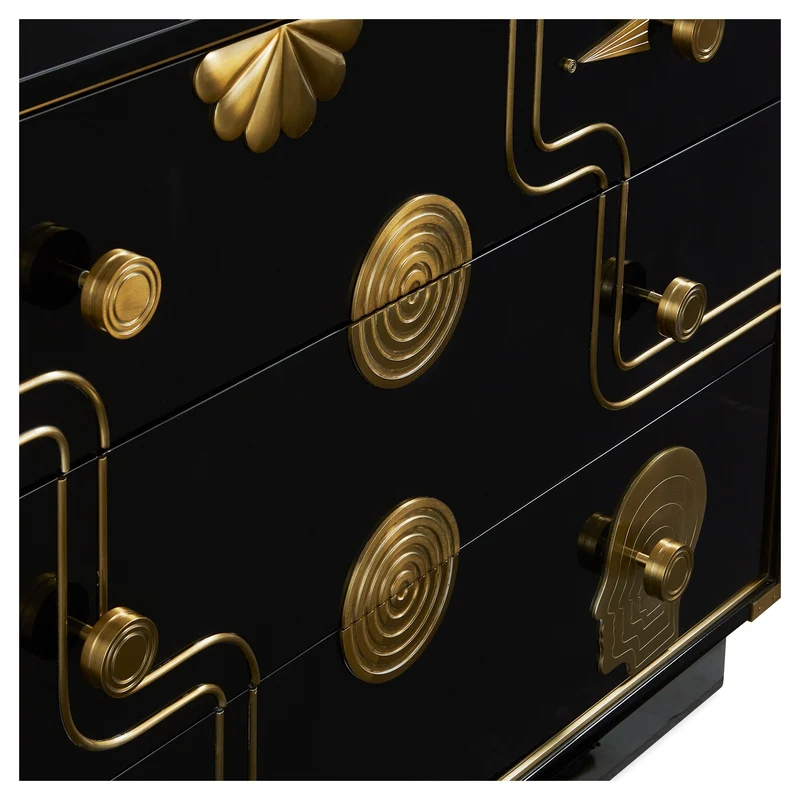 Kommode GALA CHEST schwarz