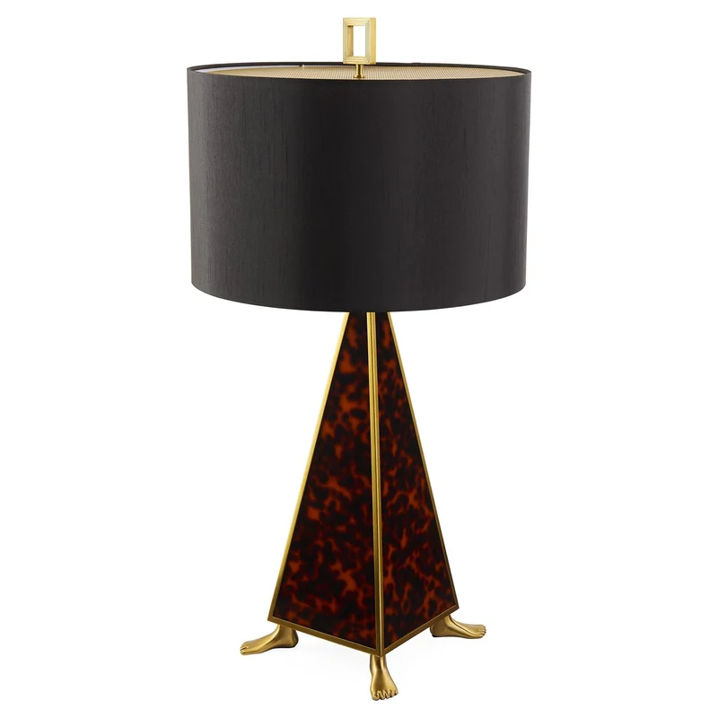 Designer Tischlampe CONSTANTINE schwarz