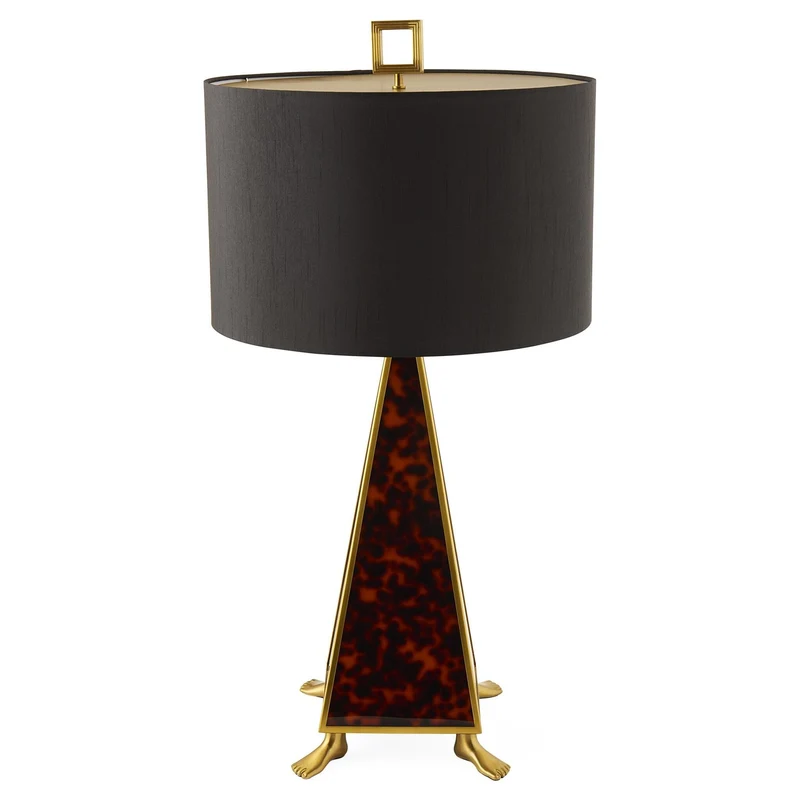 Designer Tischlampe CONSTANTINE schwarz