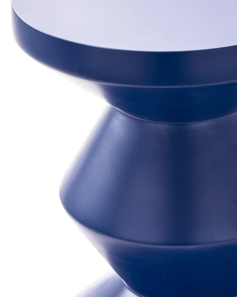 Outdoor Hocker ZIG ZAG dunkelblau