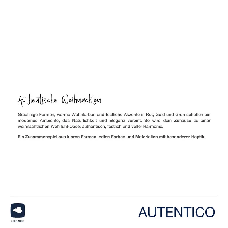 Tischlicht 15cm Stern AUTENTICO